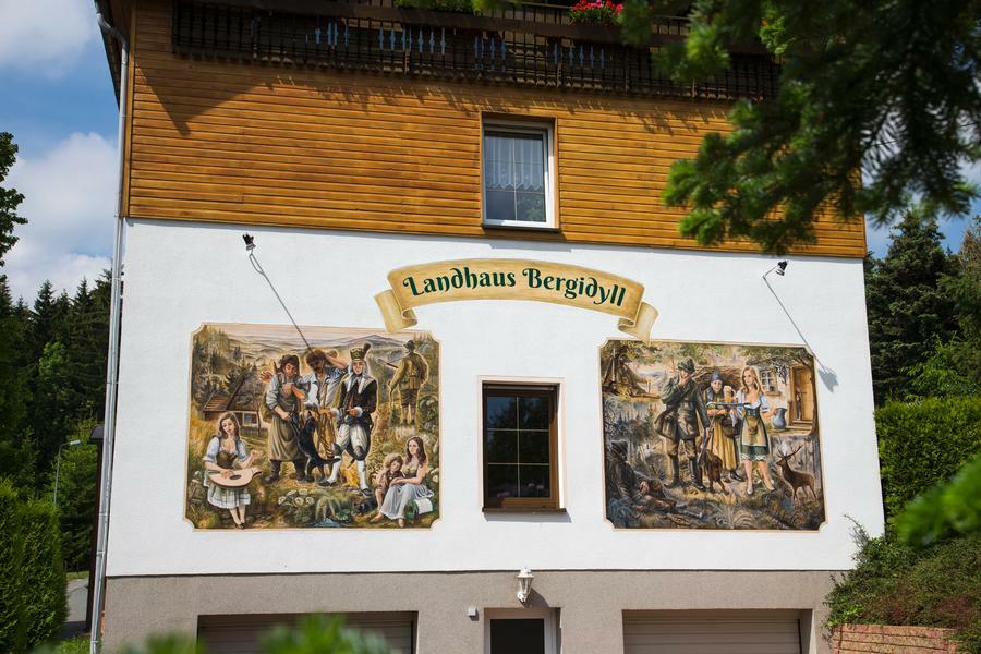 Landhaus Bergidyll Bärenstein Dış mekan fotoğraf
