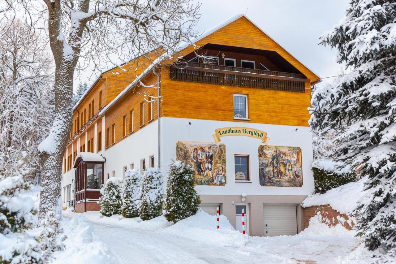 Landhaus Bergidyll Bärenstein Dış mekan fotoğraf